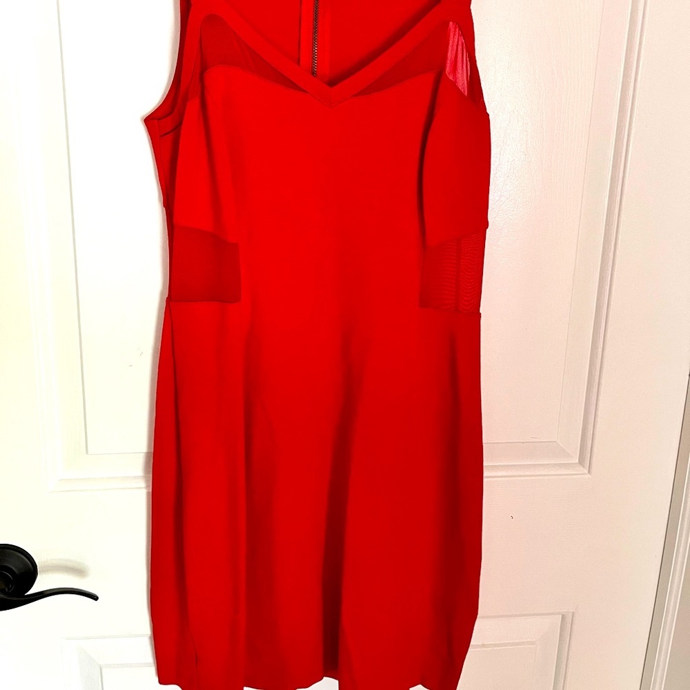 Red dress